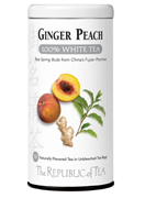 Ginger Peach 100% White Tea Bags